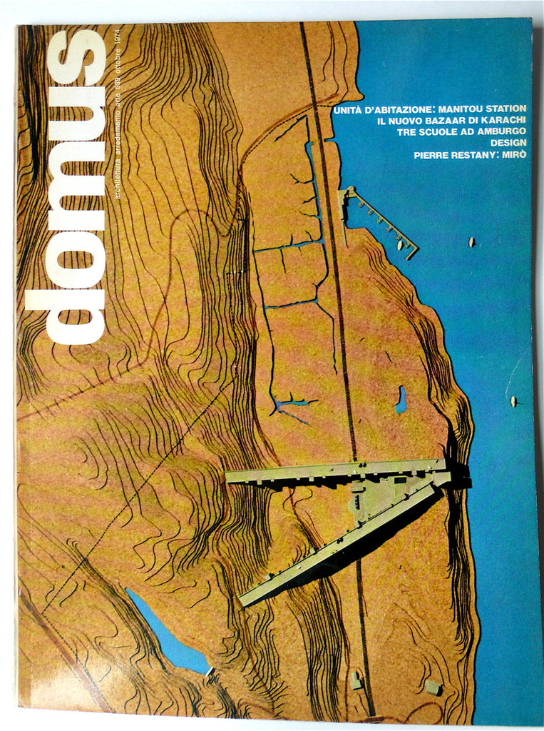 Domus magazine Ottobre 1974 539