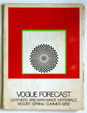 Vogue Forecast: Leathers and Man-Made Materials Resort 1968