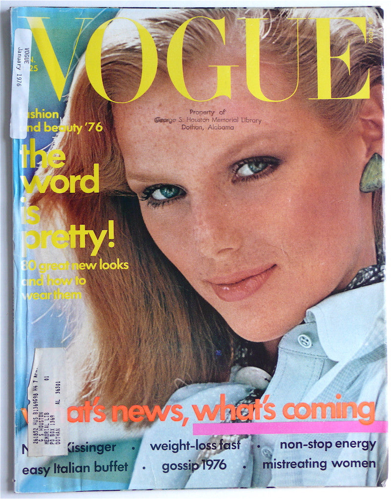 Vogue magazine January 1976