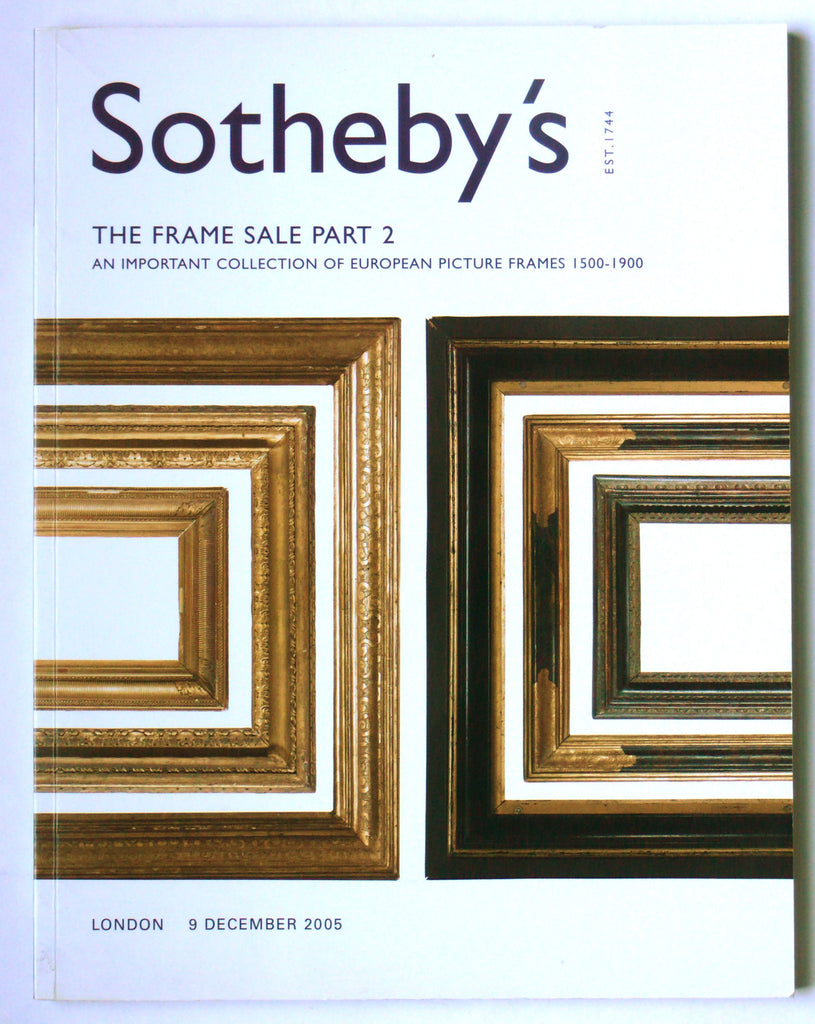 Sotheby's: The Frame Sale part 2