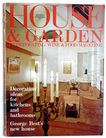 House and Garden January 1971