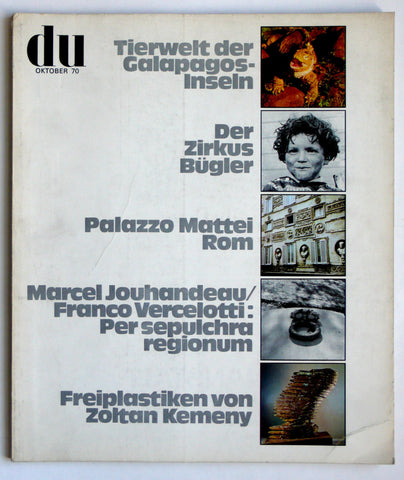 Du magazine Oktober 1970