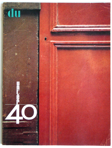 Du magazine November 1962
