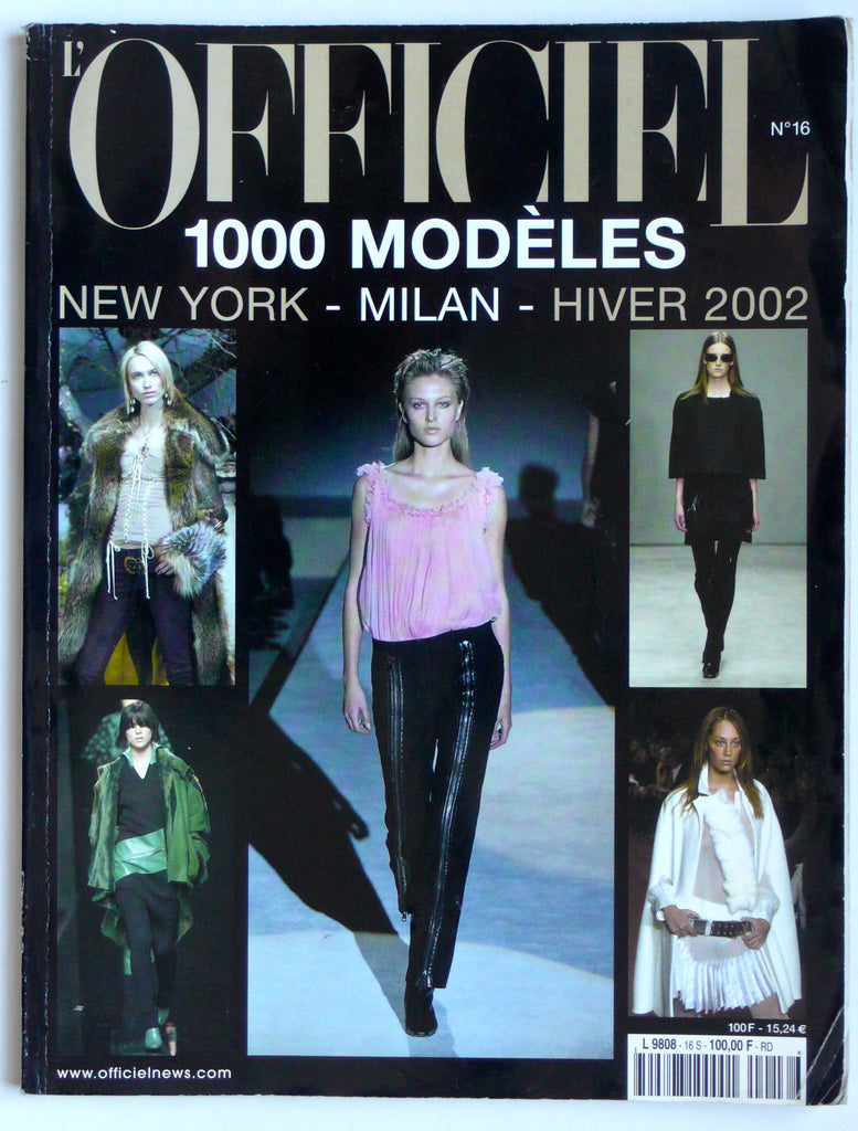 L'Officiel New York-Milan Hiver 2002