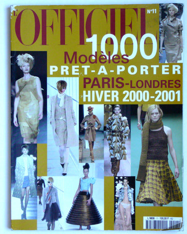L'Officiel pret-a-porter Paris-Londres hiver 2000-2001