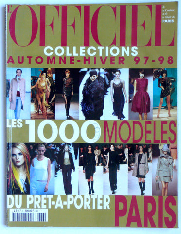 L'Officiel pret-a-porter Paris automne-hiver 97-98