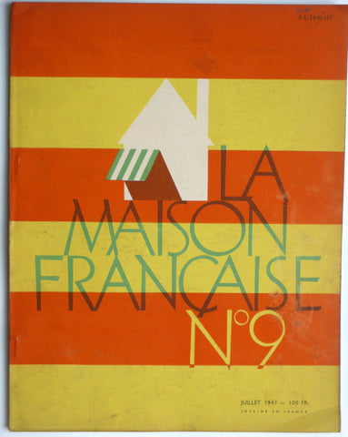 La Maison Francaise No 9  Juillet 1947