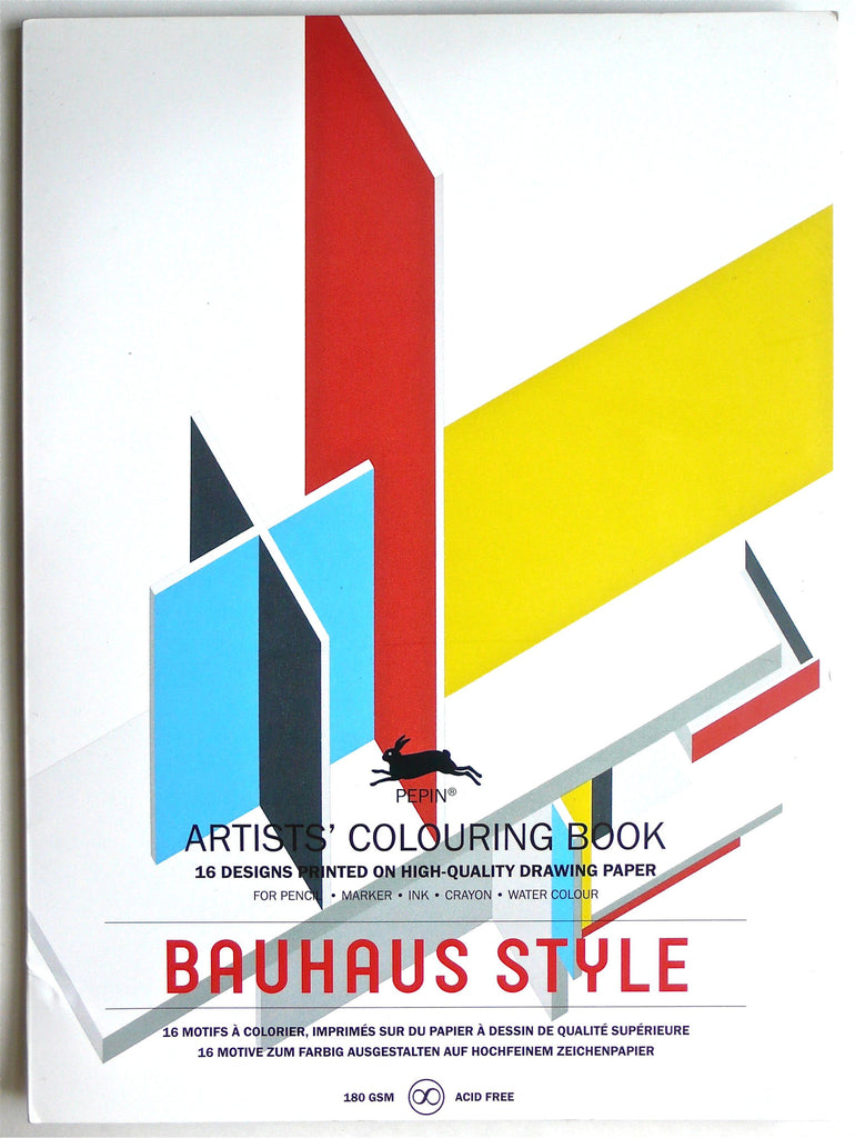 Bauhaus Style Artists' Colouring Book