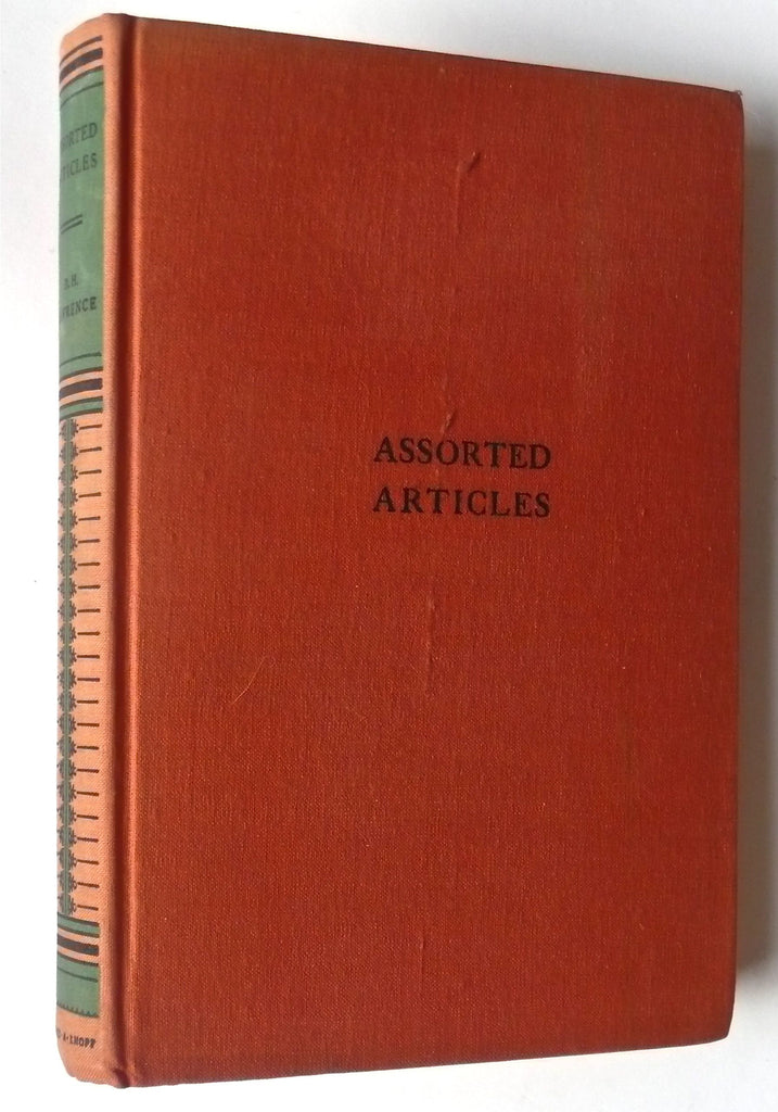 Assorted Articles by D. H. Lawrence