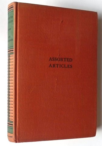 Assorted Articles by D. H. Lawrence