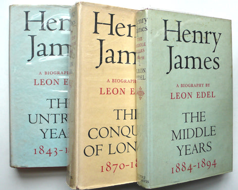 Henry James : The Untried Years ; The Conquest of London ; The Middle Years