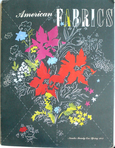 American Fabrics Number Twenty-One Spring 1952