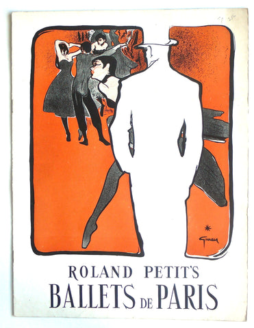 [ Rene Gruau cover ] Roland Petit's Ballets de Paris