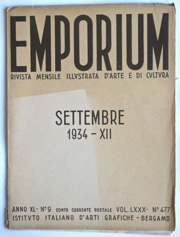 Emporium Settembre 1937