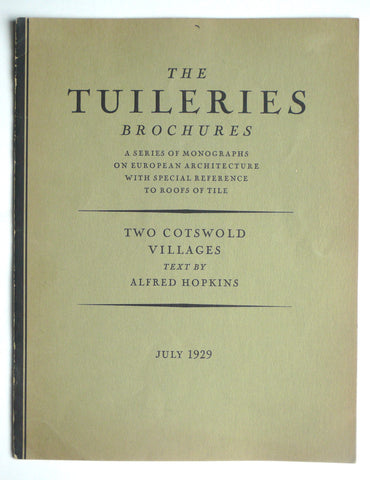 The Tuileries Brochures : Two Cotswold Villages