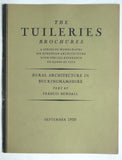 The Tuileries Brochures : Rural Architecture in Buckinghamshire