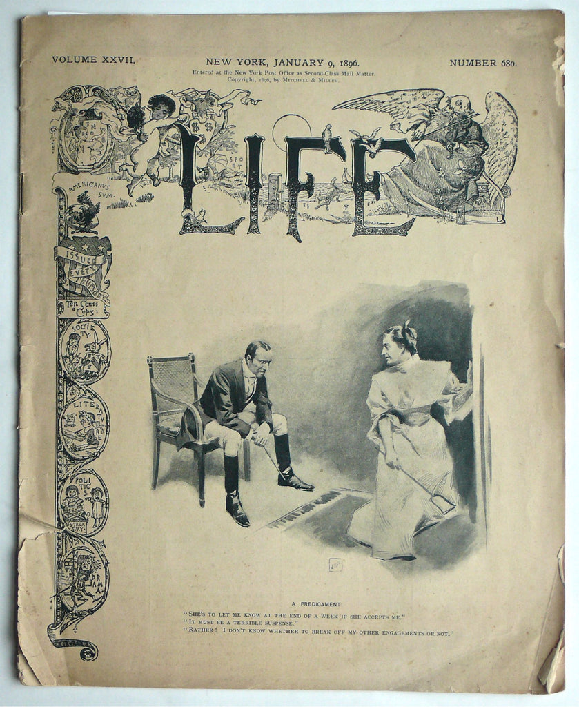 Life magazine January 9, 1896