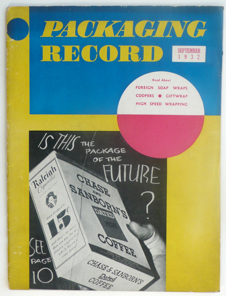 Packaging Record September 1932