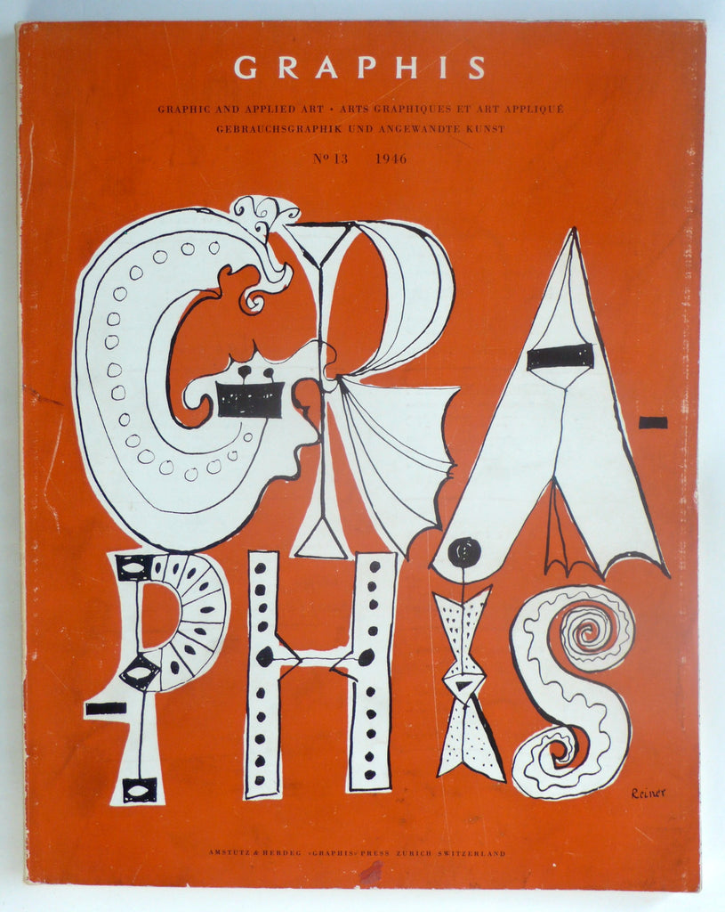 Graphis magazine No 13 1946