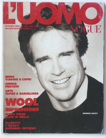 L'Uomo Vogue Ottobre 1990