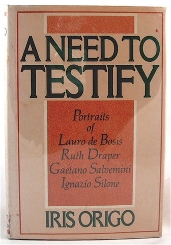 A Need to Testify