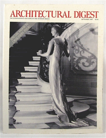 Architectural Digest  September 1989