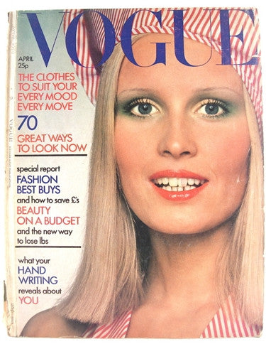 British Vogue  April 1972