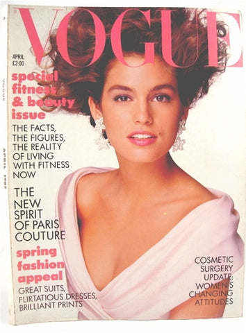 British Vogue  April 1987