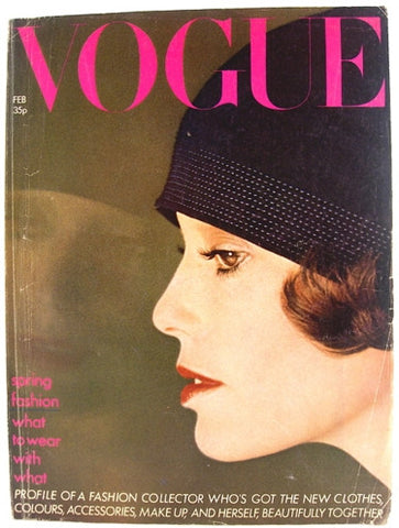 British Vogue  February 1974