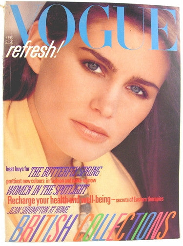 British Vogue  February 1982