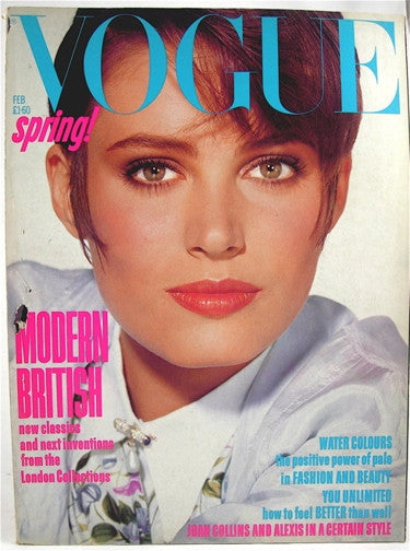 British Vogue  February 1985