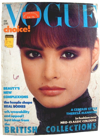 British Vogue  February 1986