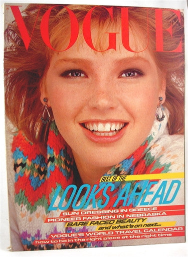 British Vogue  January 1982