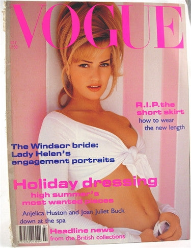 British Vogue  July 1992