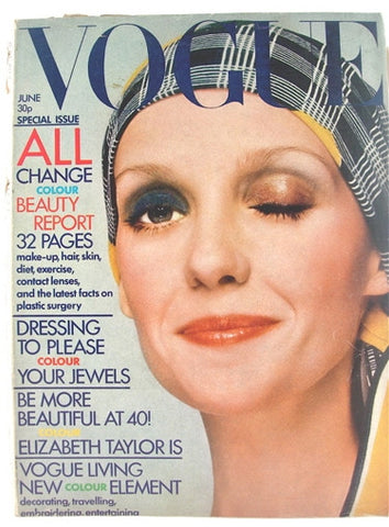 British Vogue  June 1972 david bailey