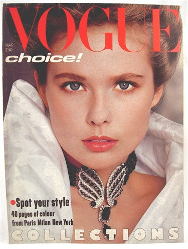 British Vogue  March 1983