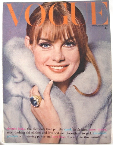 British Vogue  November 1965 Veruschka