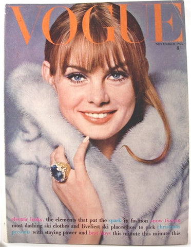 British Vogue  November 1965 Veruschka