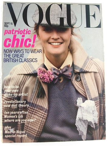 British Vogue  September 15, 1977