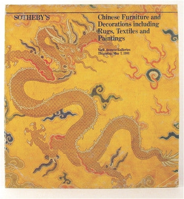 Chinese Furniture and Decorations including Rugs, Textiles and Paintings