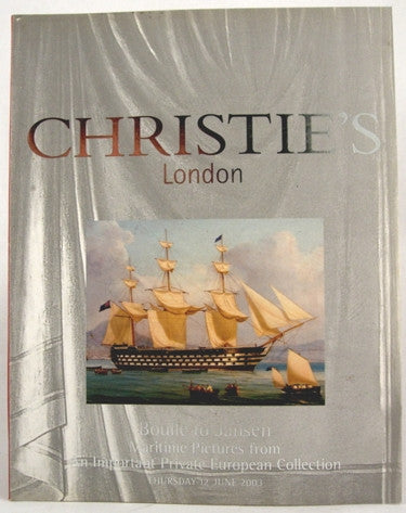 Christie's  Boulle to Jansen  Maritime Pictures from an Important Private European Collection  Part III