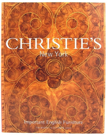 Christie's New York    Important English Furniture 14 October 2004