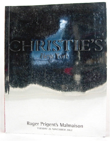 Christie's New York  Roger Prigent's Malmaison