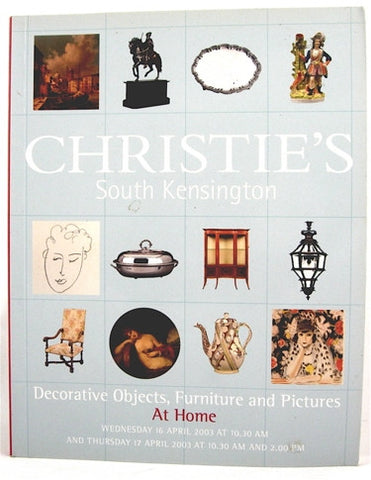 Christie's  South Kensington  Decorative Objects, Furniture & Pictures  At Home  16 April 2003