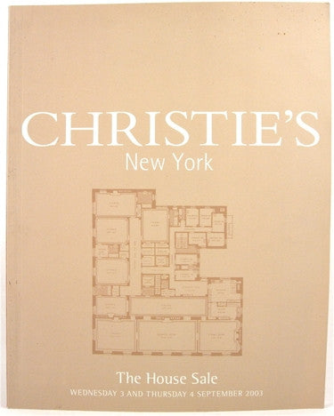 Christie's The House Sale  3 & 4 September 2003