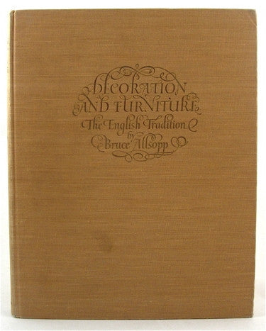 Decoration & Furniture  The English Tradition/ Principles of Modern Design
