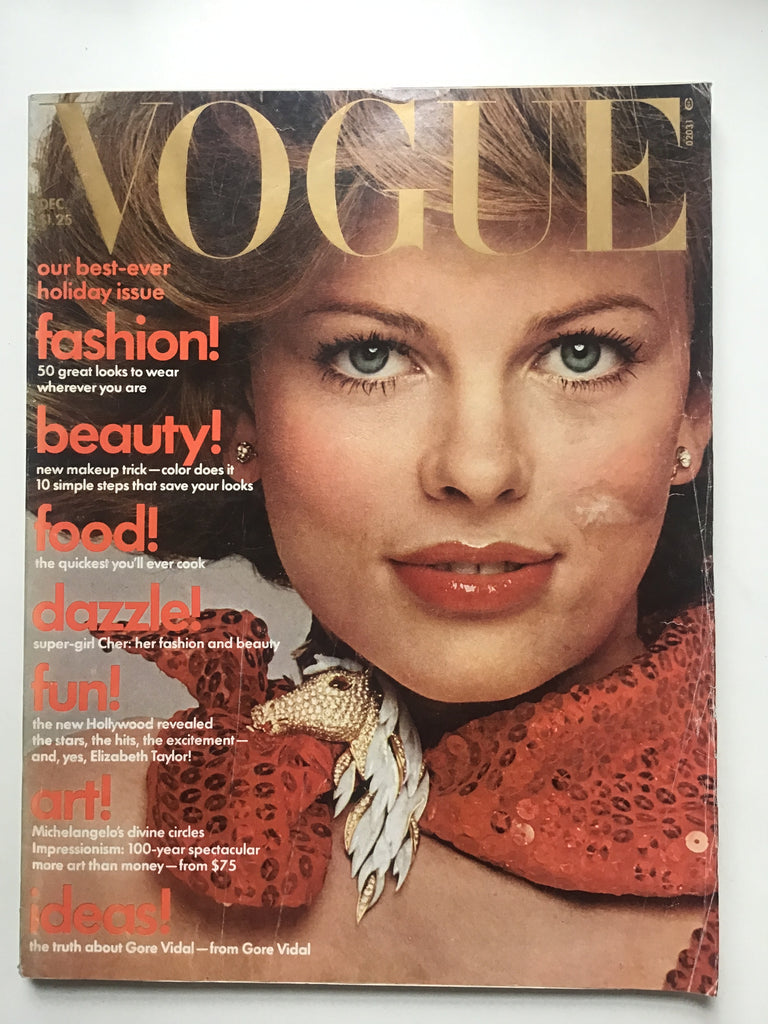 Vogue December 1974 elsa peretti