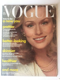 Vogue January 1975 Lauren Hutton cover