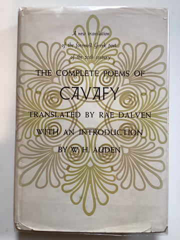 The Complete Poems of Cavafy
