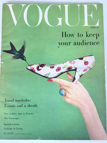 Vogue magazine August 1, 1957